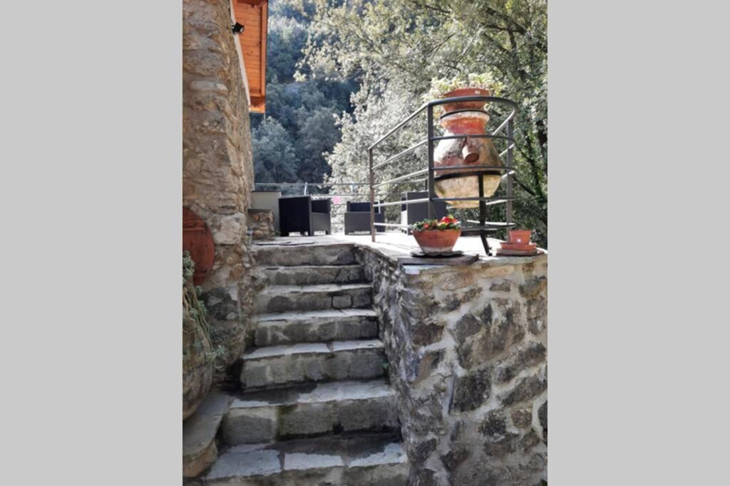 Villa Casa Al Fiume, Fantastic Rustic In Nature Citra 00801-Lt-0011 Airole Exterior foto